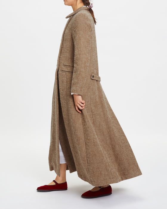 Cassandra Coat in Brown Wool