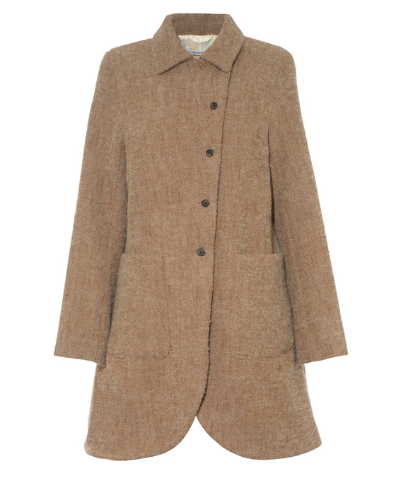 Innocent Coat in Brown Wool