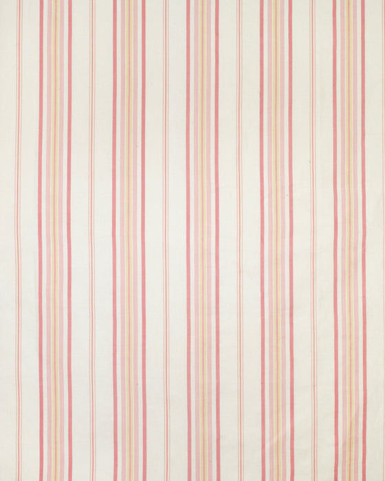 Multi Stripe on White Linen