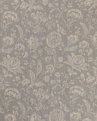 French Toile French Blue on Natural Linen