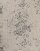 Constance French Blue on Natural Linen