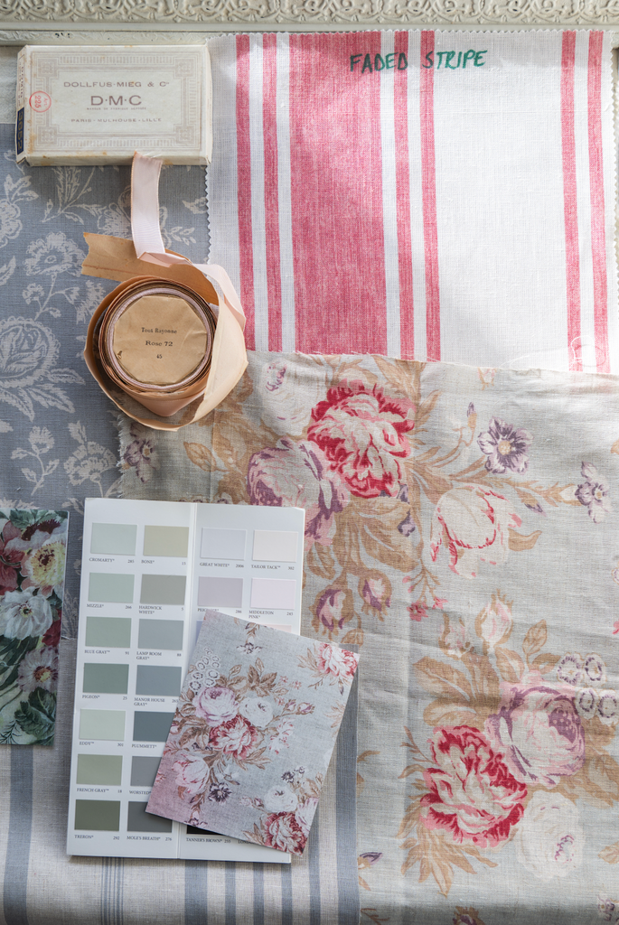 Fabric Stories - Tulips & Roses