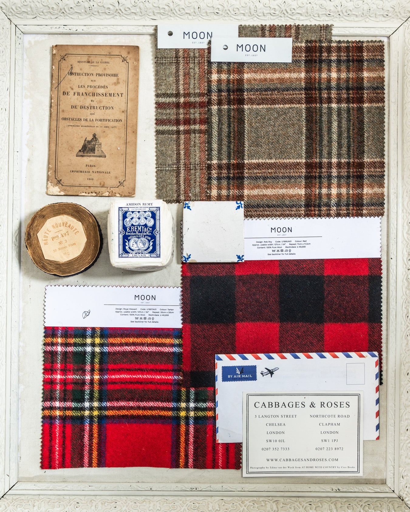 Tartan Upholstery Wool