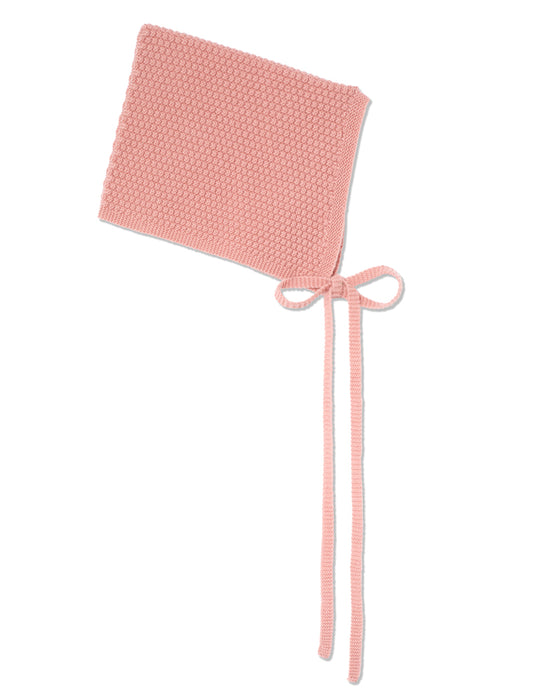 Belle Bonnet in Pink Cashmere