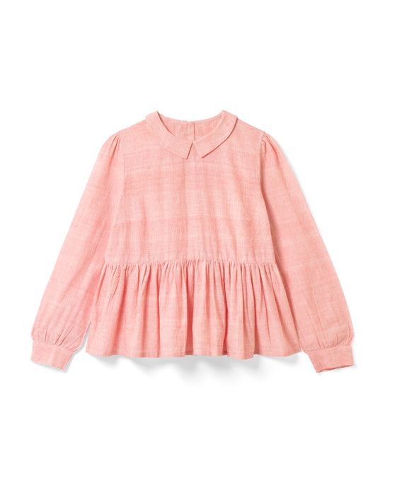 Bermondsey Top in Hand Woven Red Stripe