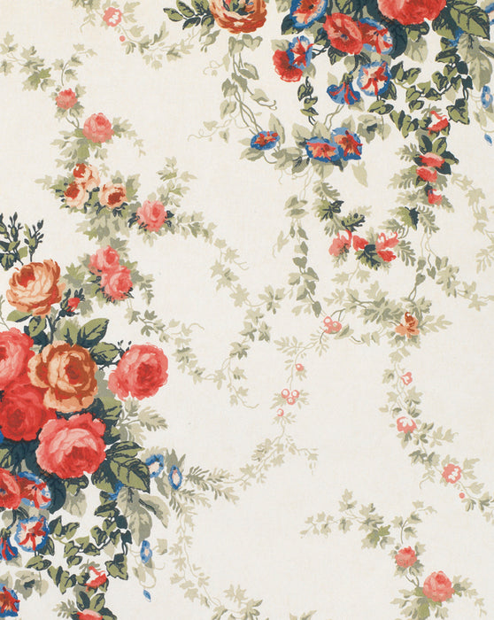 Christina Rose on Ivory Wallpaper