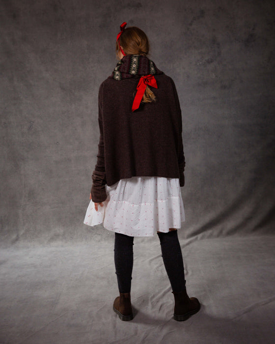 Jacqueline Dress in Hand Stitched French Knot