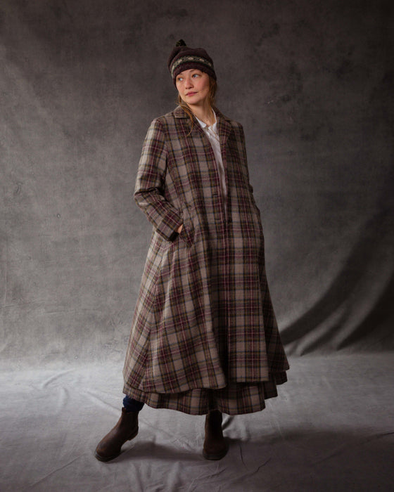 Elsie Coat in Lochcarron Tartan