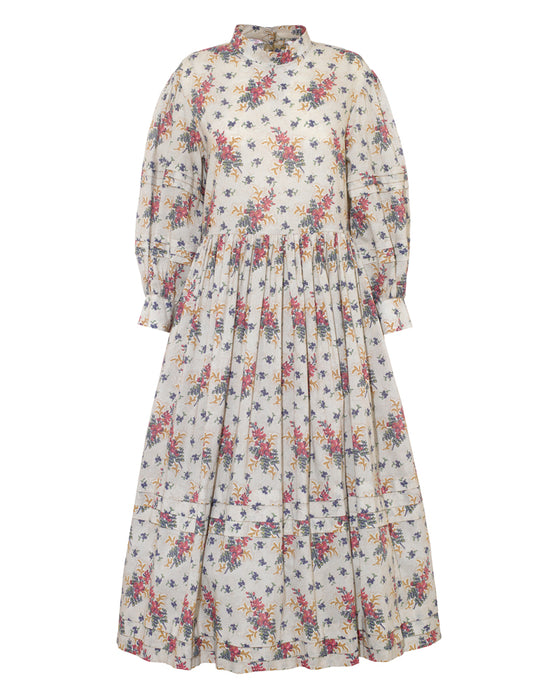 Hermie Dress in C&R Jack printed on Cotton Voile