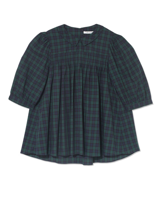 Livi Shirt in Blackwatch Tartan Voile