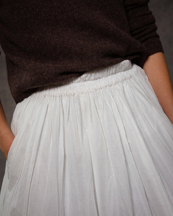 Cabbage Skirt in Hand Stitched French Knot