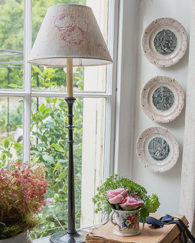 We offer a bespoke made-to-measure Lampshades. Each piece is handmade with care using your chosen fabrics. Fill in the form below for a tailored quote via email.