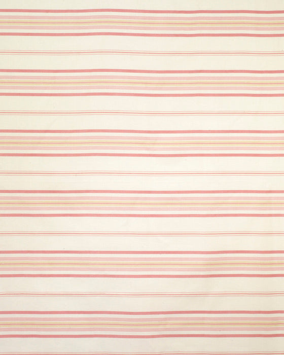 Multi Stripe on White Linen