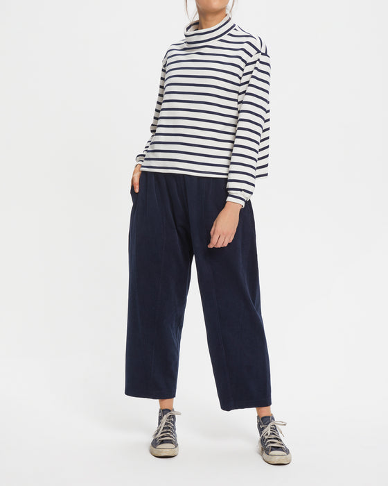 Ommy Trousers in Thick Navy Corduroy