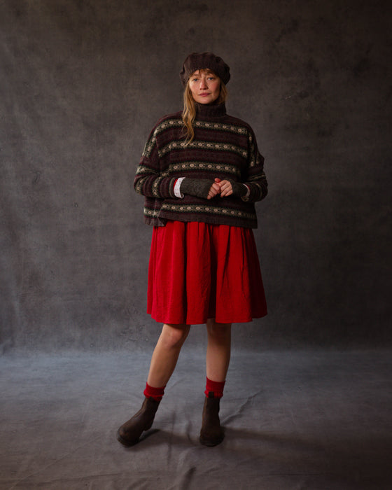 Robin Sweater in Fair Isle Wool