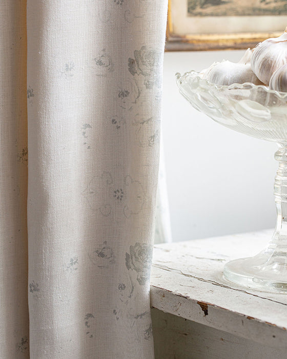 Podge Dove on White Linen