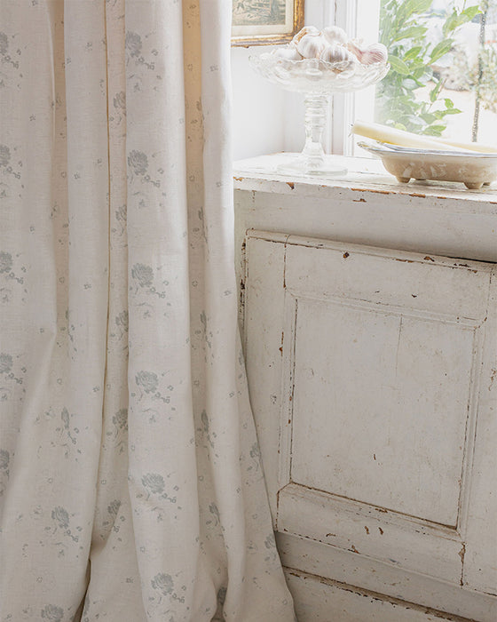 Podge Dove on White Linen
