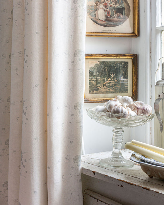 Podge Dove on White Linen
