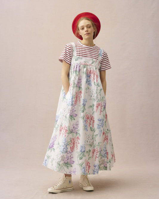 Andrea dress in C&R Eve floral poplin