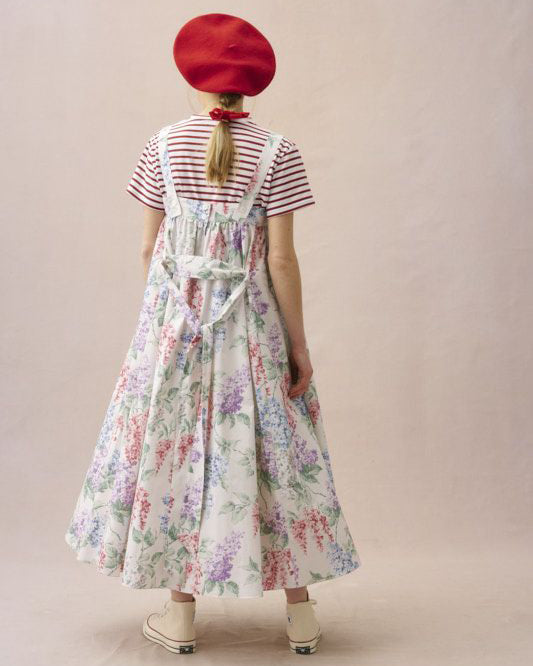 Andrea dress in C&R Eve floral poplin