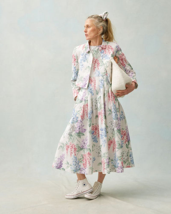 Sam Jacket in C&R Eve floral drill
