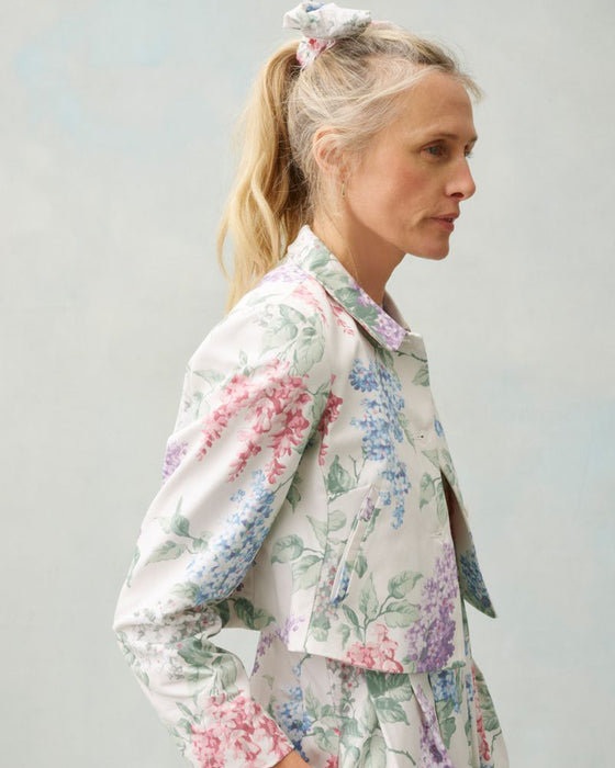 Sam Jacket in C&R Eve floral drill