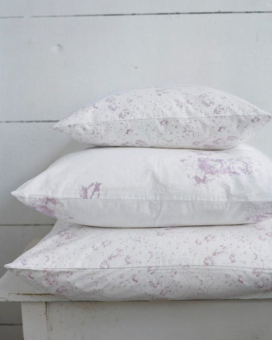 New Penny Lilac on White Linen