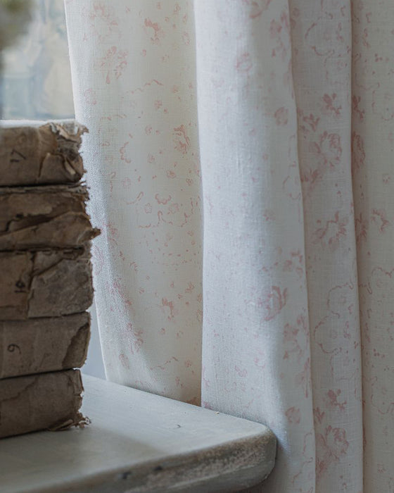 New Penny Pink on White Linen