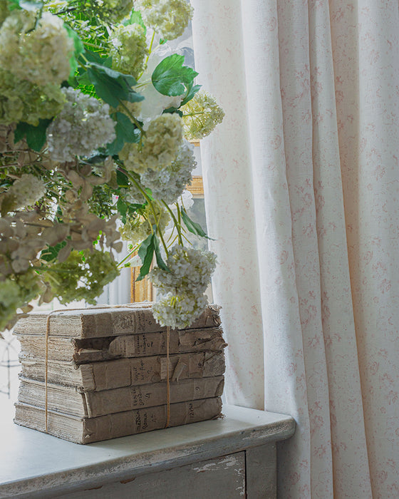 New Penny Rose on White Linen