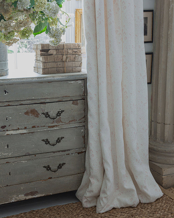 New Penny Rose on White Linen