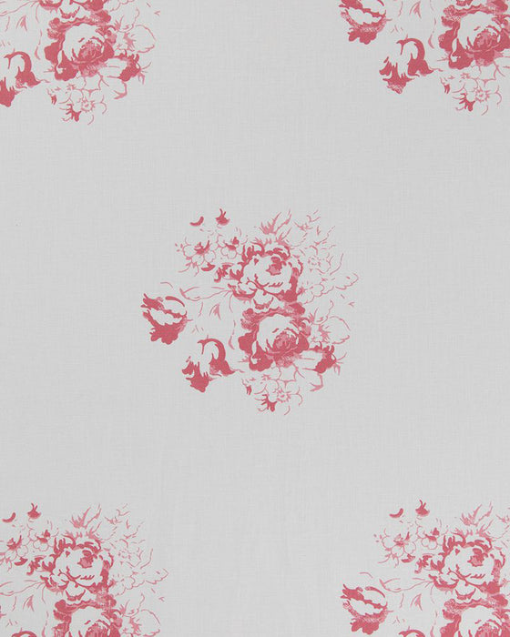 Hatley Raspberry on White Linen