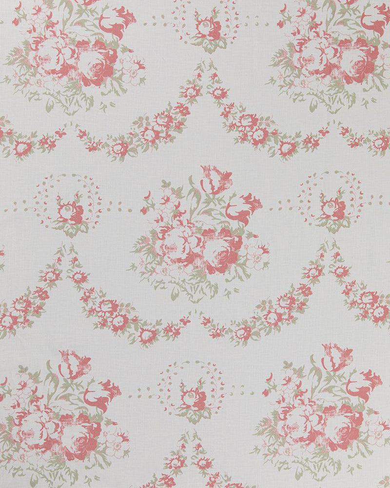 Bees Multi on White Linen | Cabbages & Roses– cabbagesandroses