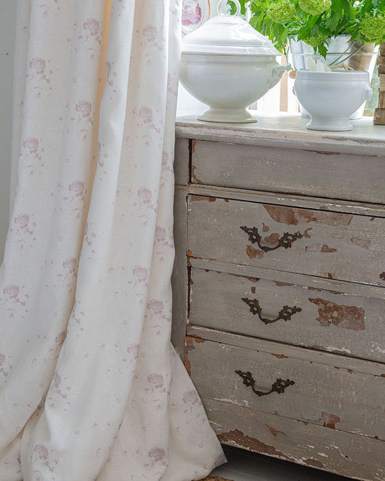 Podge Lilac on White Linen