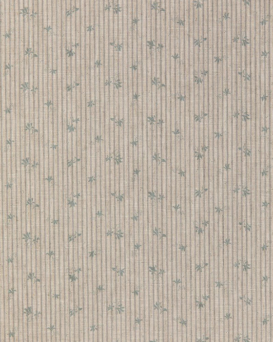 Metro Teal on Natural Linen