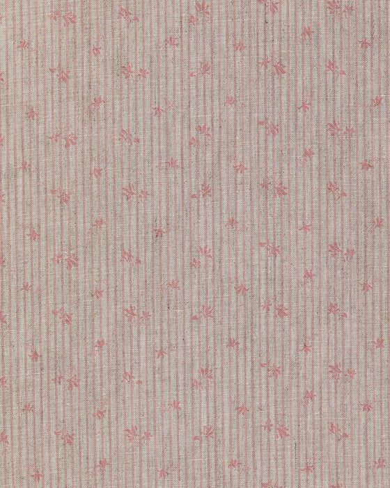 Metro Pink on Natural Linen