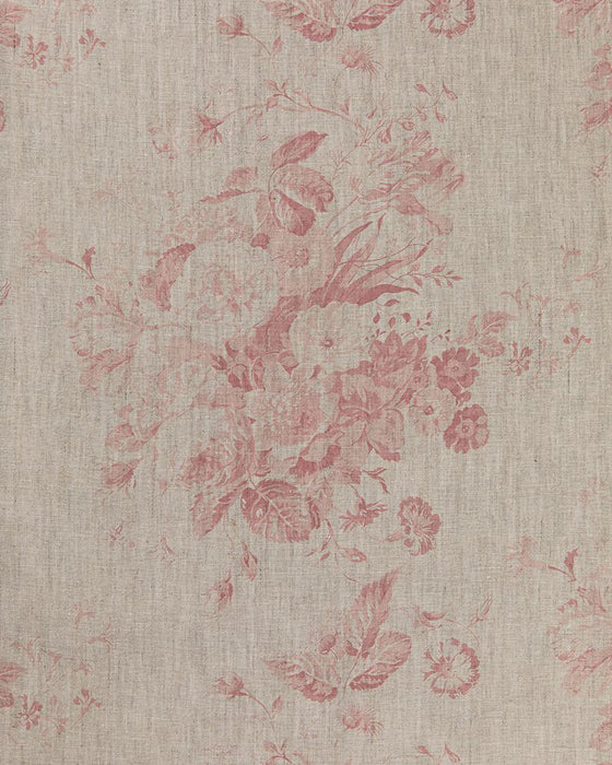 Constance Pink on Natural Linen