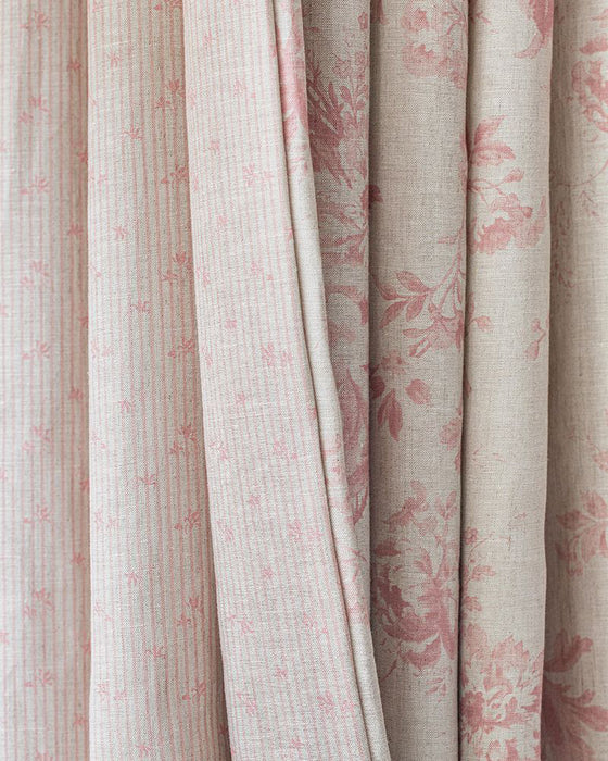 Alderney Pink on Natural Linen