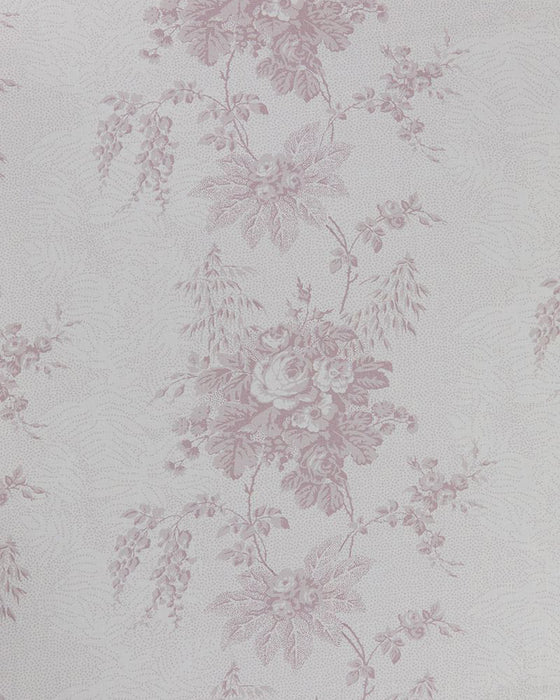 Charlotte Lilac on White Linen