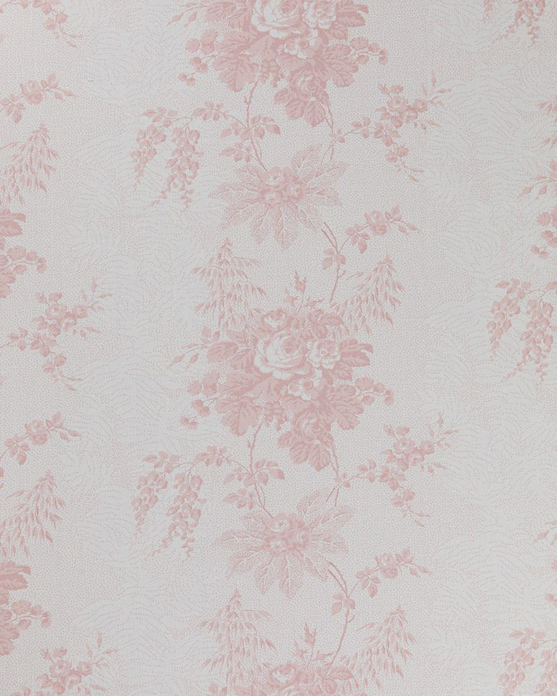 Charlotte Rose on White Linen | Cabbages & Roses– cabbagesandroses