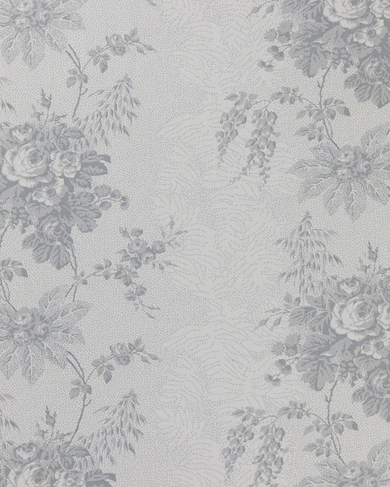Charlotte French Blue on White Linen