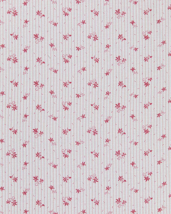 Metro Raspberry on White Linen