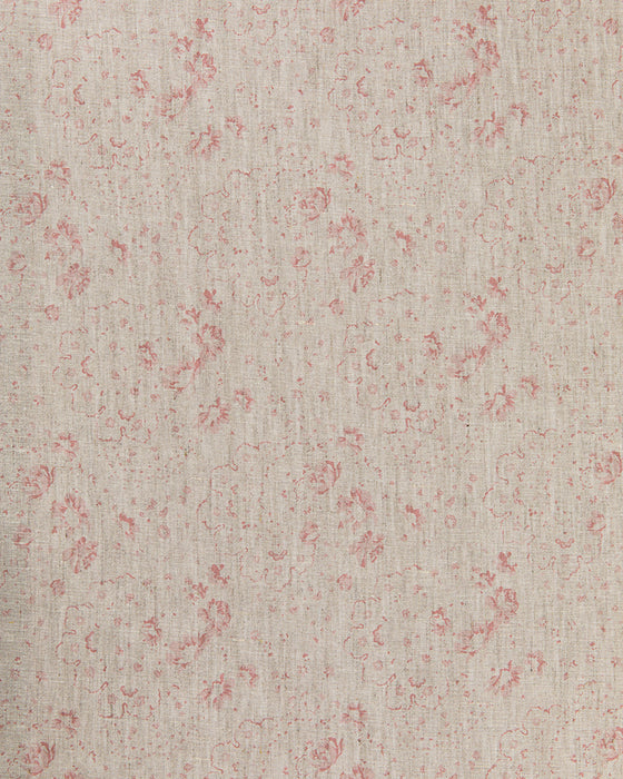 New Penny Pink on Natural Linen