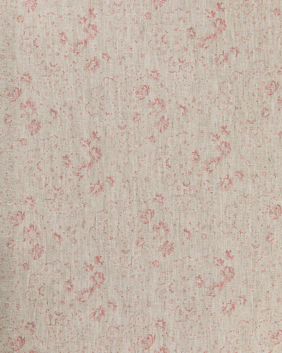 New Penny Pink on Natural Linen
