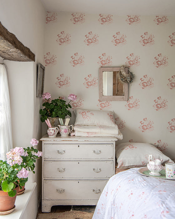 Hatley Pink Wallpaper