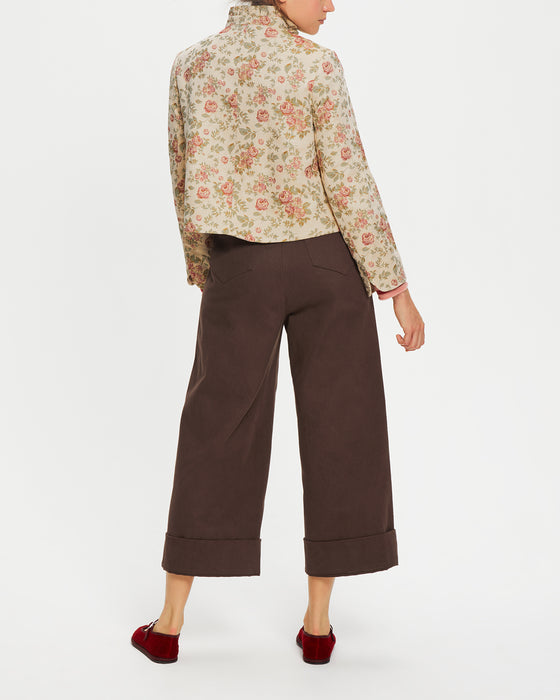 Regan Jacket in Floral Viscose Cotton