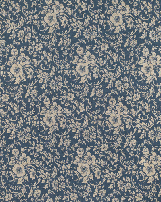 Ferdinand Navy on Natural Linen