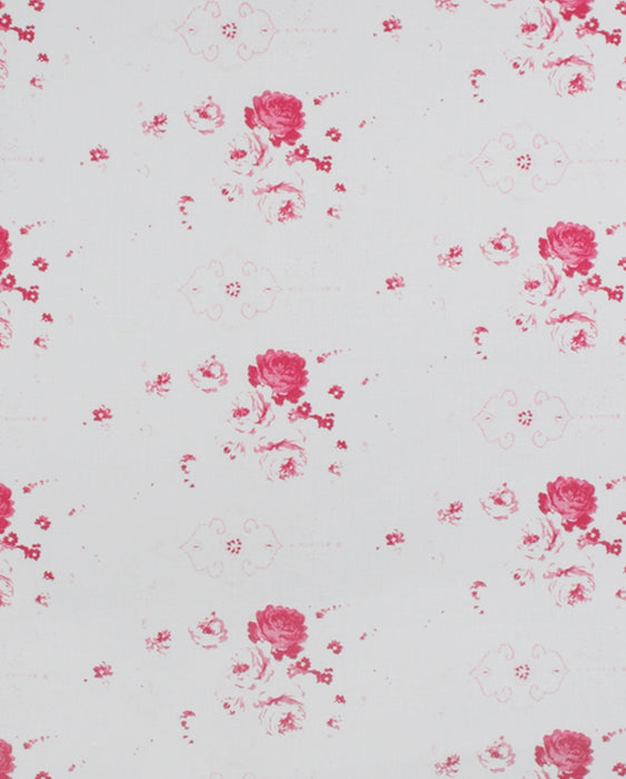 Podge Cerise on White Linen
