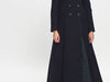 CASSANDRA COAT IN NAVY LAMBSWOOL