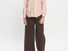 SAILR SHIRT IN BEATRICE NEEDLECORD - TOBY TROUSERS IN BROWN TWILL