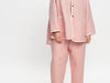 QUILTED JACKET IN PINK  - QUILTED TROUSERS IN PINK (2)